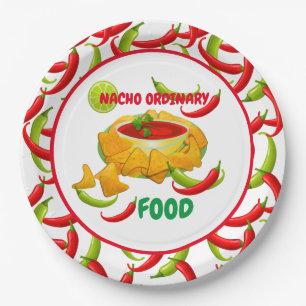 mexikanisches Nacho Pappteller