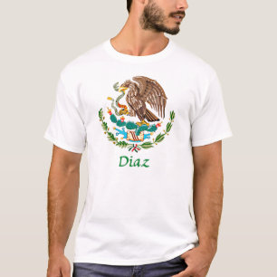 Mexikanisches nationales Siegel Diaz T-Shirt
