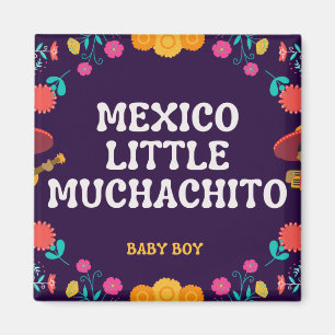 Mexikanisches niedliches Klein Muchacho Boy Baby Magnet