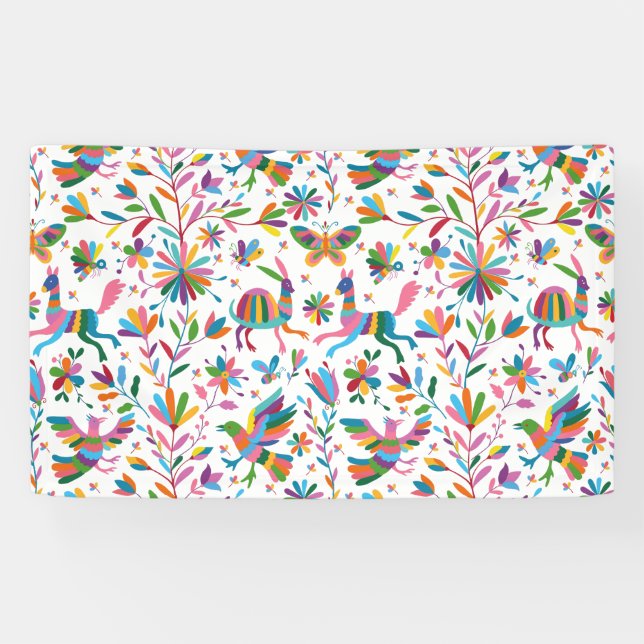mexikanisches osmanisches Muster Banner (Horizontal)
