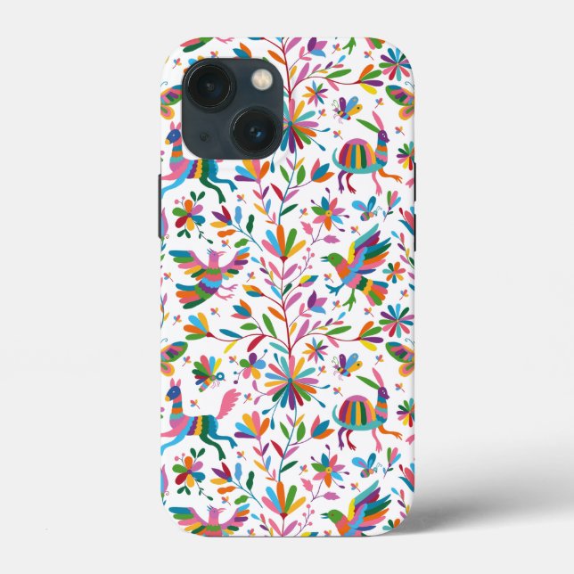 mexikanisches osmanisches Muster Case-Mate iPhone Hülle (Rückseite)