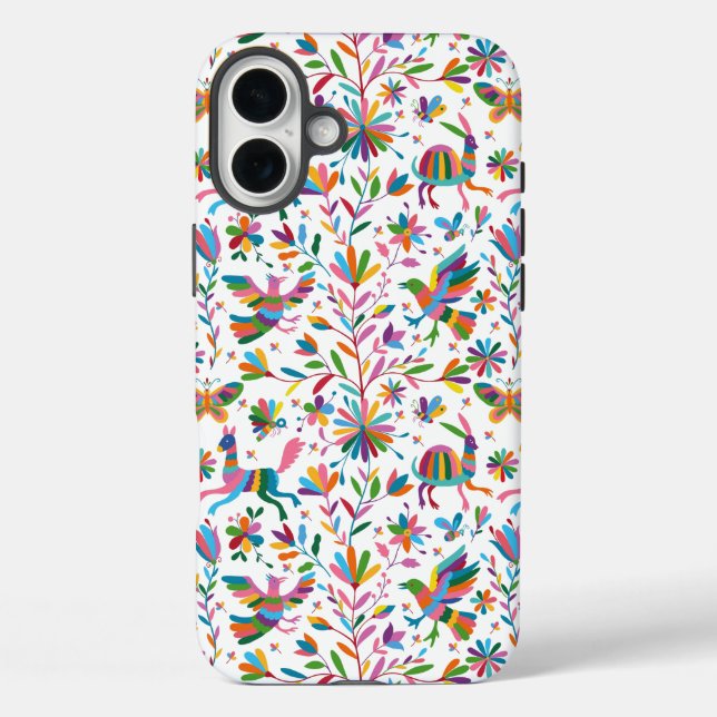 mexikanisches osmanisches Muster Case-Mate iPhone Hülle (Rückseite)