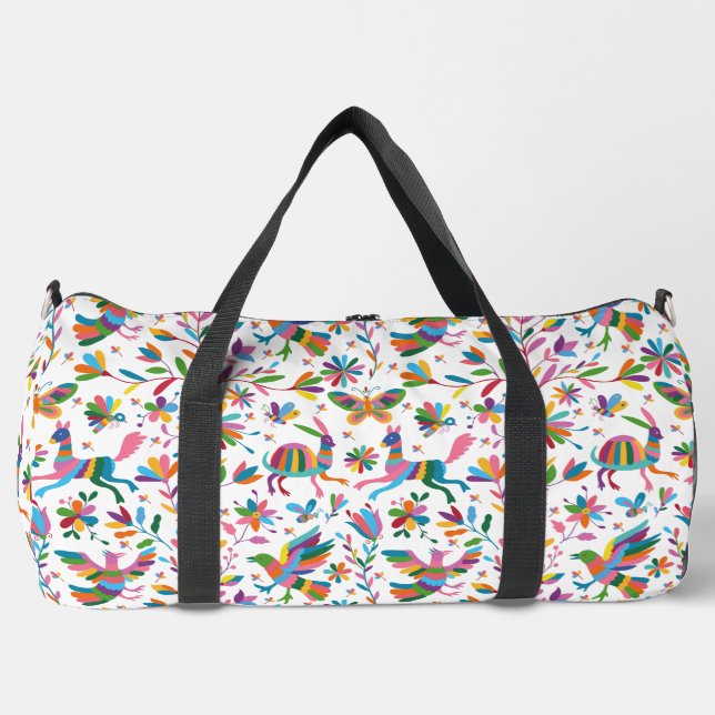 mexikanisches osmanisches Muster Duffle Bag (Vorderseite)