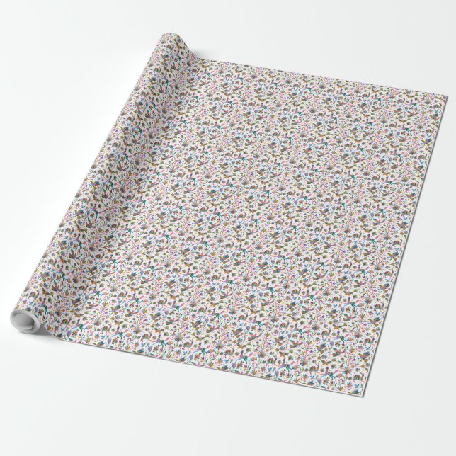 mexikanisches osmanisches Muster Geschenkpapier (Ungerollt)