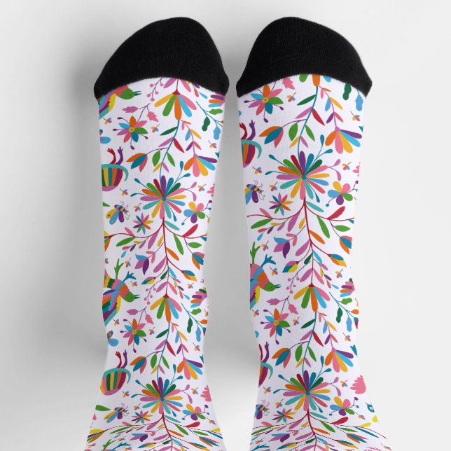 mexikanisches osmanisches Muster Socken (Oben)