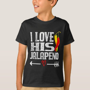 Mexikanisches Paar Cinco De Mayo Ich liebe seine J T-Shirt
