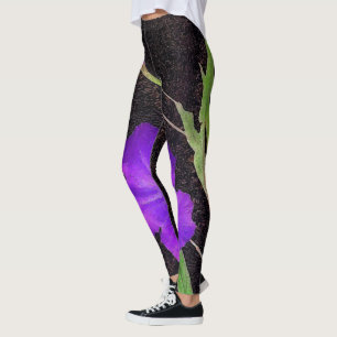 Mexikanisches Petunia Lila Leggings