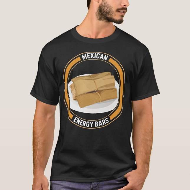 mexikanisches Shirt, mexikanisches Energy-Bars-T-S T-Shirt (Vorderseite)