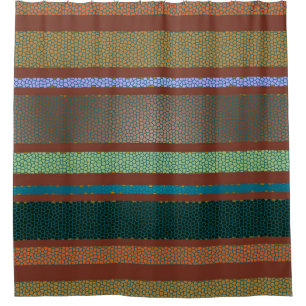 mexikanisches Süd-Western-Muster Duschvorhang