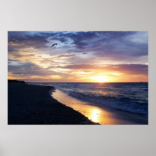 Mexikanisches Sunrise Poster (Vorne)