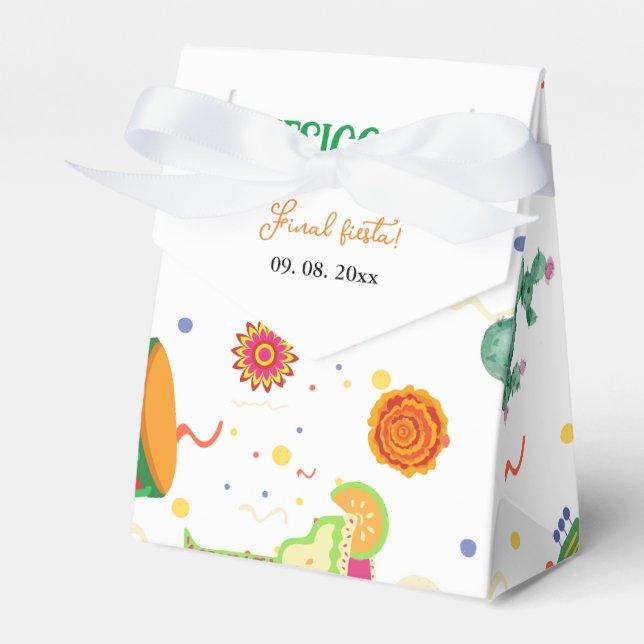 Mexikanisches Taco Bout Liebe Brautparty Party Geschenkschachtel (Vorderseite)