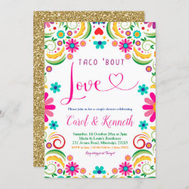 Mexikanisches Taco 'bout Liebe Couple Dusche Einla Einladung