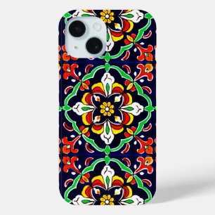 Mexikanisches Talavera-Terrakotta-Fliesendesign Nr Case-Mate iPhone Hülle