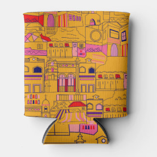 mexikanisches Textil Nahtloses Muster Dosenkühler