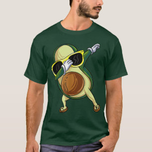Mexikanisches Veganes Cinco de Mayo Dabbing Avocad T-Shirt
