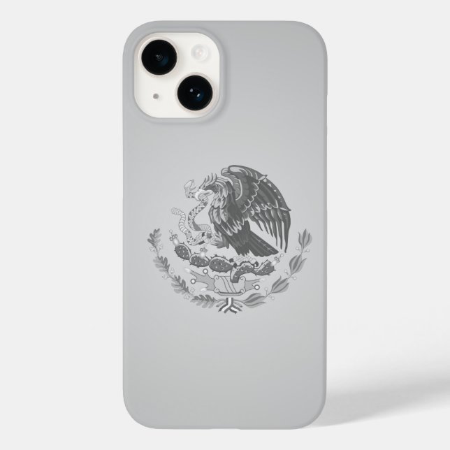mexikanisches Wappen Case-Mate iPhone Hülle (Rückseite)