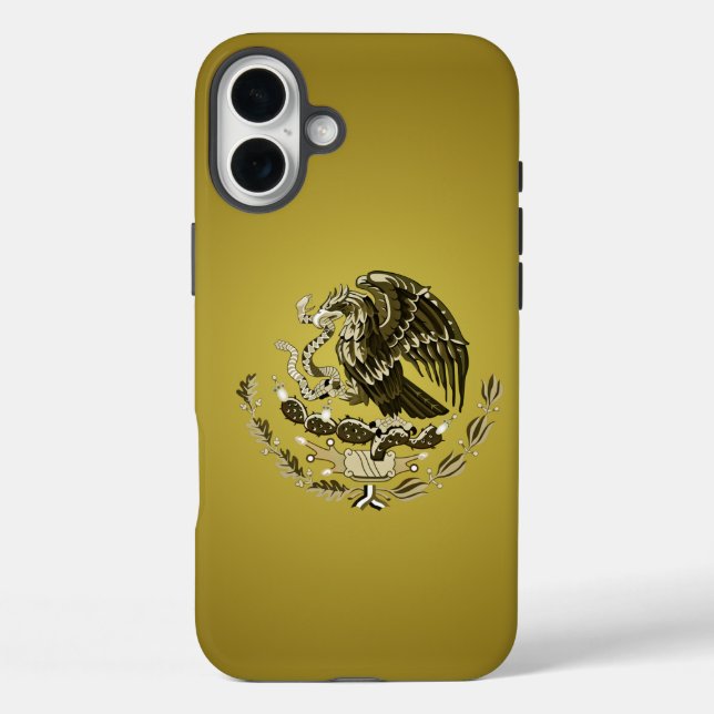 mexikanisches Wappen Case-Mate iPhone Hülle (Rückseite)