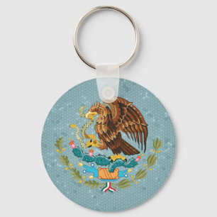 Mexikanisches Wappen Schlüsselanhänger