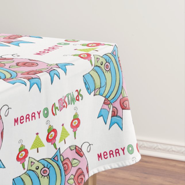 Mexikanisches Weihnachtsfest, mexikanisches Schwei Tischdecke (Beispiel)