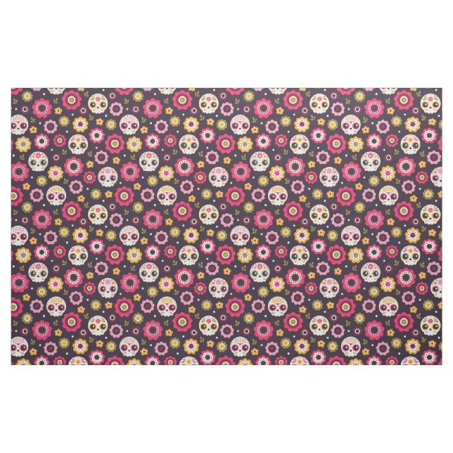 mexikanisches Zuckerrohrmuster Stoff (Fat Quarter (45,7 x 55,9 cm))