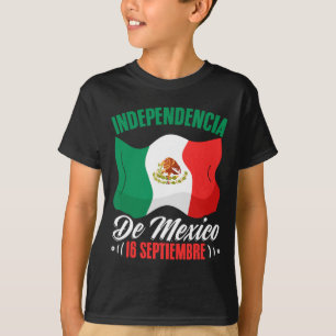 Mexiko 16. September Mexikanischer Unabhängigkeits T-Shirt