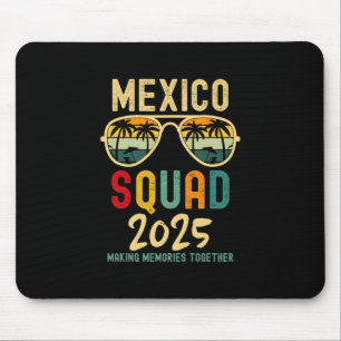 Mexiko 2025 Trupp Tropischer Strand Familienurlaub Mousepad