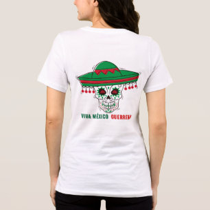 Mexiko 2026 Fußball Fan T-Shirt - Viva Mexico Tri-Blend Shirt