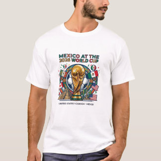Mexiko 2026 Weltmeisterschaft T-Shirt - Offizielle