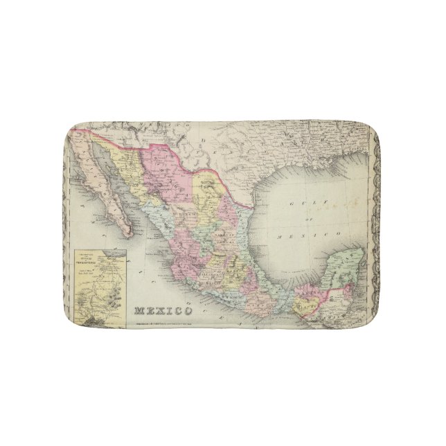 Mexiko 3 badematte (Vorderseite)