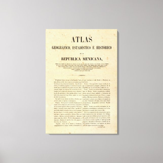 Mexiko 6 leinwanddruck (Vorderseite)