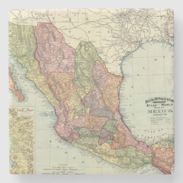Mexiko 7 steinuntersetzer (Vorderseite)