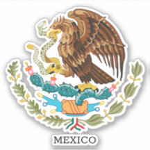 Mexiko & Adler, mexikanische Flagge