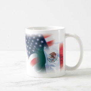 Mexiko-amerikanische Kaffee-Tasse mit Adler Tasse
