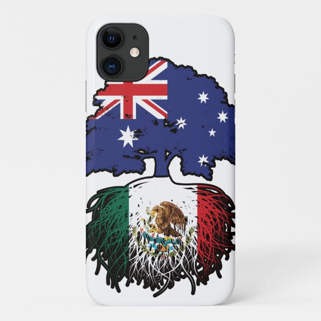 Mexiko Australisches Australien Tree Roots Case-Mate iPhone Hülle (Rückseite)