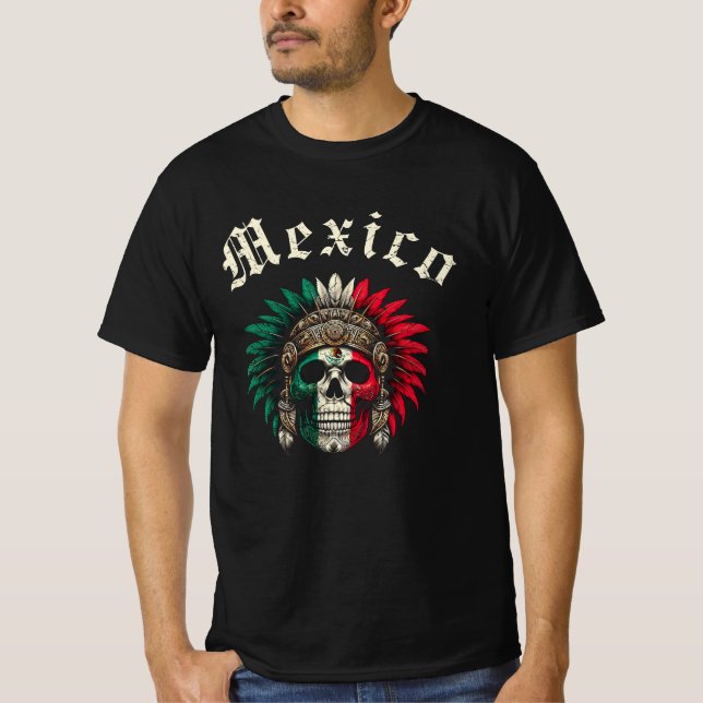Mexiko Azteke  T-Shirt (Vorderseite)