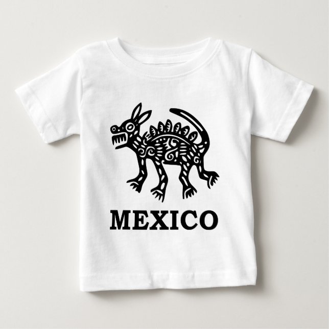 Mexiko Baby T-shirt (Vorderseite)