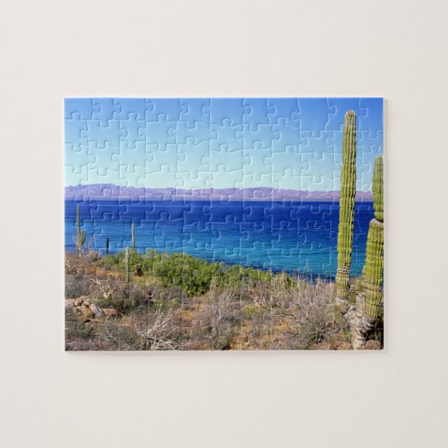 Mexiko, Baja California Sur, Mulege, Bahia 2 Puzzle (Horizontal)