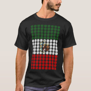 Mexiko-Baseballflagge für die mexikanischen Baseba T-Shirt