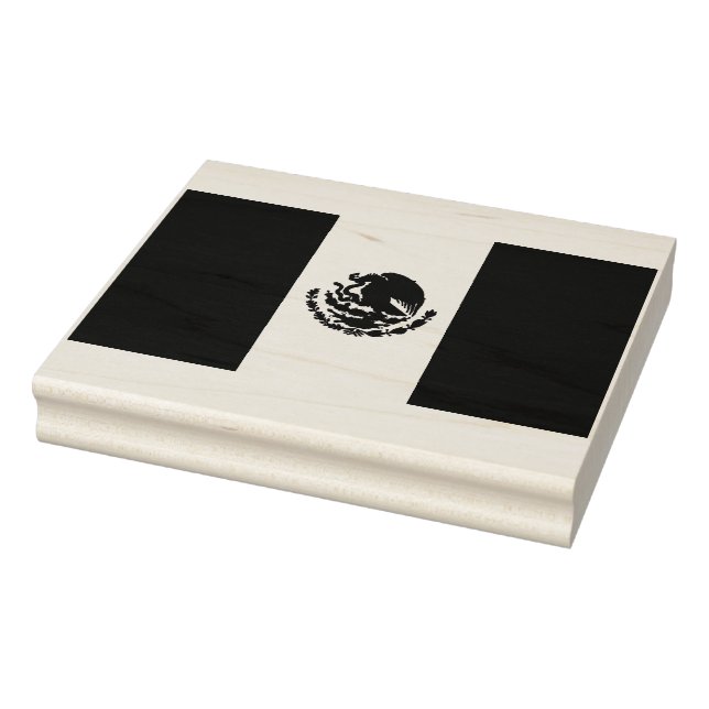 Mexiko Briefmarke der Flaggenkunst Gummistempel (Stempel)