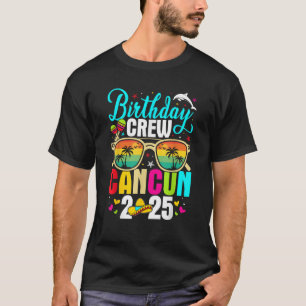 Mexiko Cancun Geburtstags-Jungen-Trip-Urlaub 2025 T-Shirt