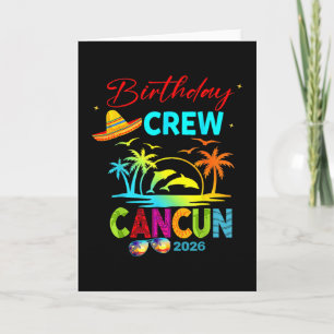 Mexiko Cancun Geburtstagsjungen Reise Urlaub 2026 Karte