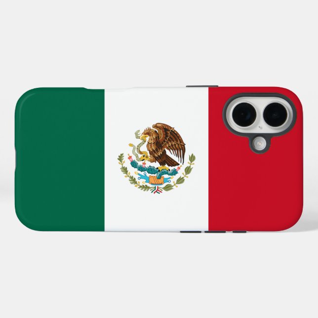 Mexiko Case-Mate iPhone Hülle (Rückseite (Horizontal))