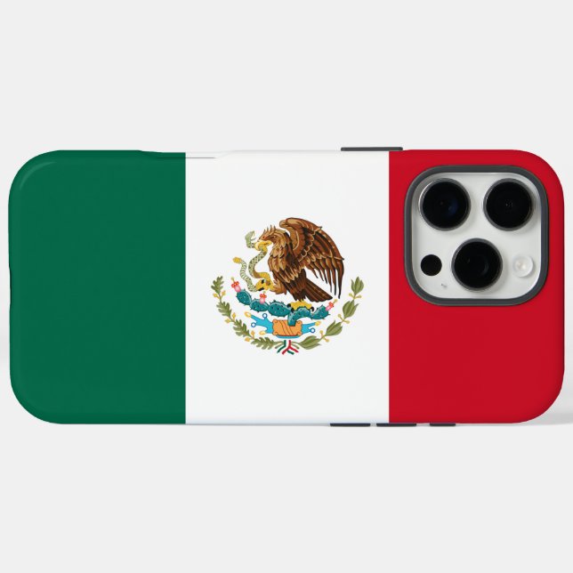 Mexiko Case-Mate iPhone Hülle (Rückseite (Horizontal))