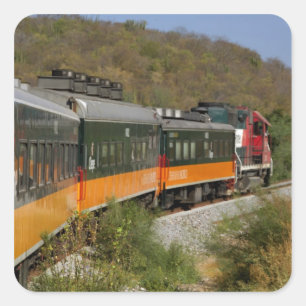 Mexiko, Chihuahua, Kupfer Canyon. Ansichten von Quadratischer Aufkleber