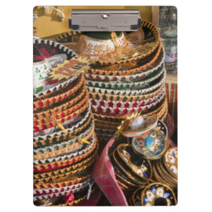 Mexiko, Cozumel. Souvenirs in Isla de Cozumel Klemmbrett