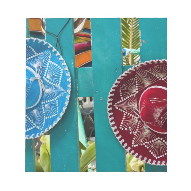 Mexiko, Cozumel. Souvenirs in Isla de Cozumel Notizblock (Vorderseite)