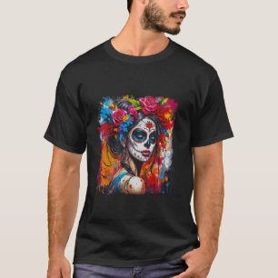 Mexiko Dia De Los Muertos Skelette Mexikanischer T T-Shirt