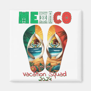 Mexiko Dreht Flop Vacation Tropical Getaway Design Magnet