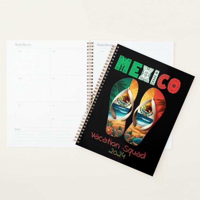 Mexiko Dreht Flop Vacation Tropical Getaway Design Planer (Anzeige)