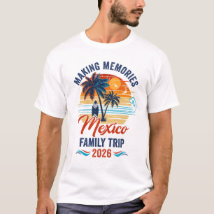 Mexiko Familienurlaub 2026 Erinnerungen Reise S T-Shirt